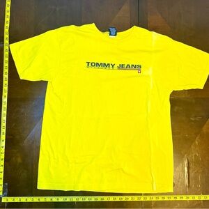 Vintage Yellow Tommy Hilfiger Jeans shirt